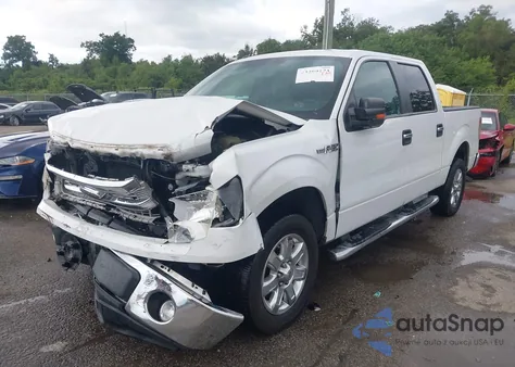 2013 Ford F-150 Xlt from USA, damaged, VIN 1FTFW1CF0DFA86251